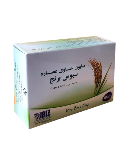 خرید و قیمت صابون دست و صورت سبوس برنج پک 3 عددی