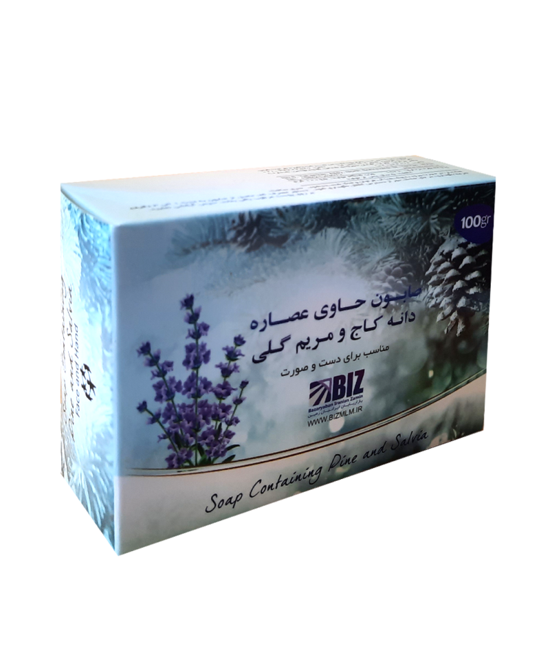 خرید صابون دانه کاج و مریم گلی دکتر بیز