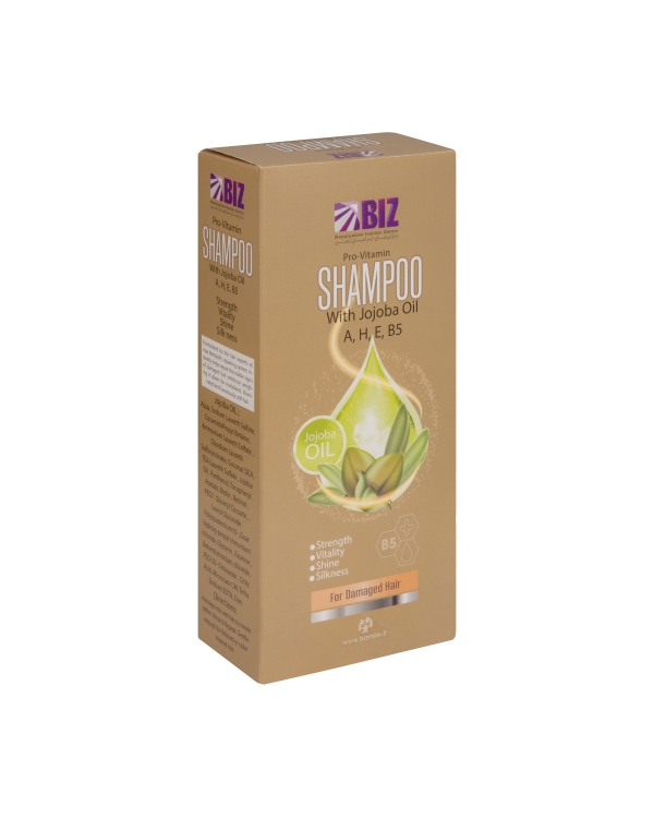 خریدشامپو مدل موی سر روغن جوجوبا بیز