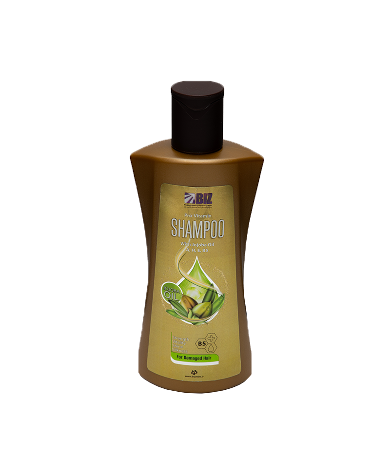 خرید و قیمت شامپو مدل موی سر روغن جوجوبا بیز
