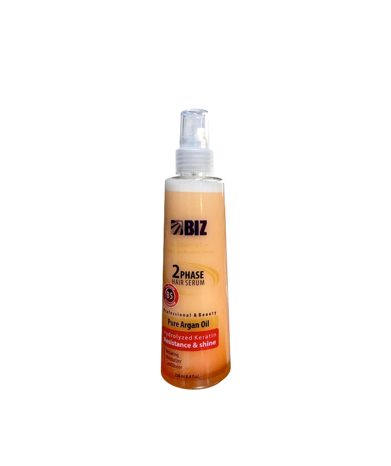 خرید و قیمت سرم دو فاز مو آرگان ۲۵۰ میلی BIZ