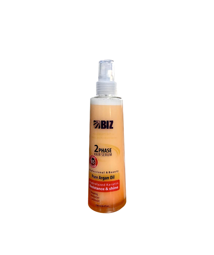 خرید و قیمت سرم دو فاز مو آرگان ۲۵۰ میلی BIZ