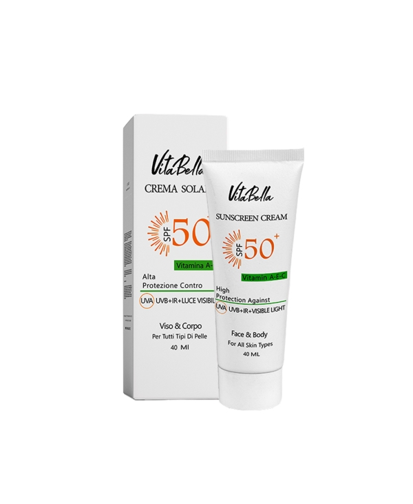 کرم ضد آفتاب SPF50 ویتابلا حجم 40 میلی لیتر