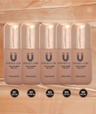 خرید و قیمت ست کرم پودر لاکچری کوین به همراه پد 30 میل