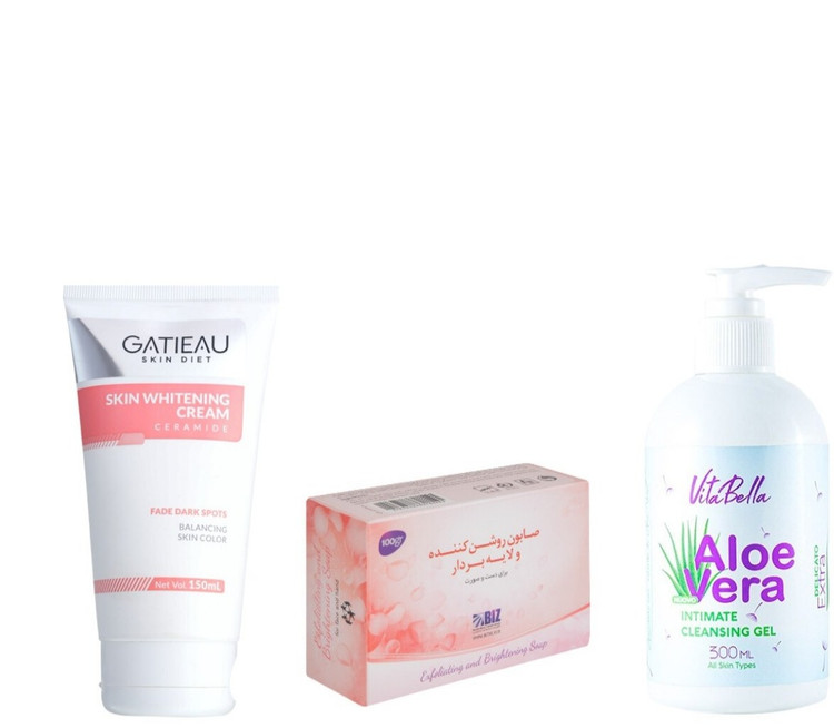 خرید آنلاین پک رفع تیرگی بدن اصل