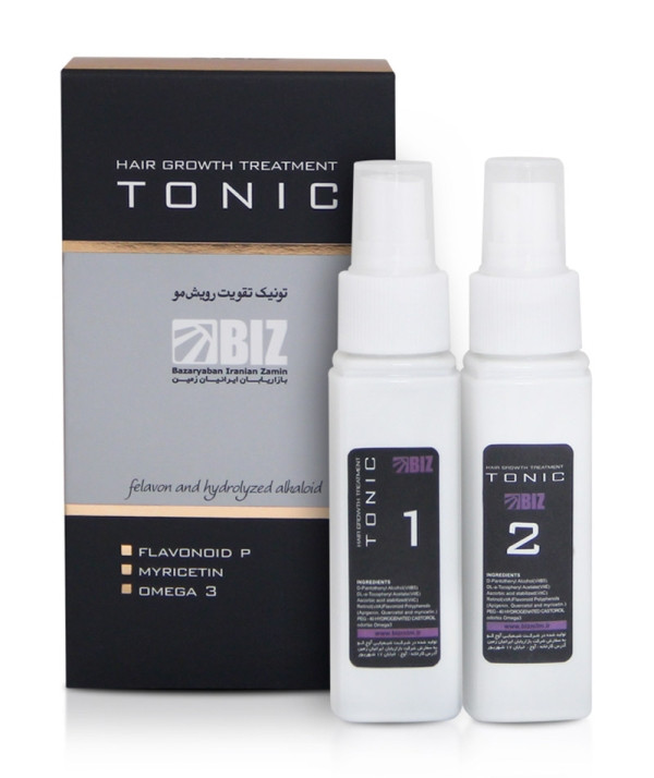 خرید محلول تونیک تقویت ورویش مجدد مو دوقلو 100میل