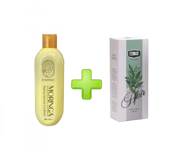 خرید انلاین شامپو مورینگا و هیرفرند