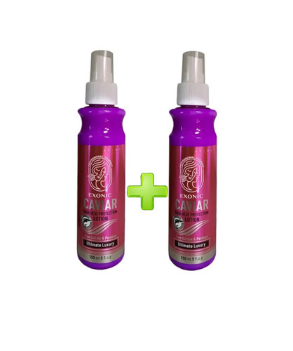 لوسیون محافظ حرارتی مو حاوی عصاره خاویار دو عددی اصل