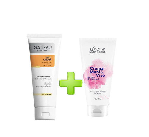 خرید آنلاین پک کرم بیوممتیک ویتامین سی گاتیو + کرم ویتامین E و آووکادو ویتابلا اصل