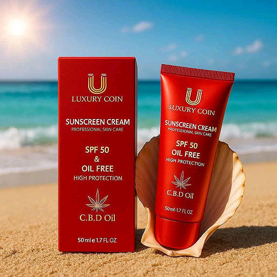خرید اینترنتی کرم ضد آفتاب لاکچری کوین 40میل spf50 اصلی